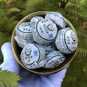 Шен пуэр цветущий мох  мини Туо ча 100 г